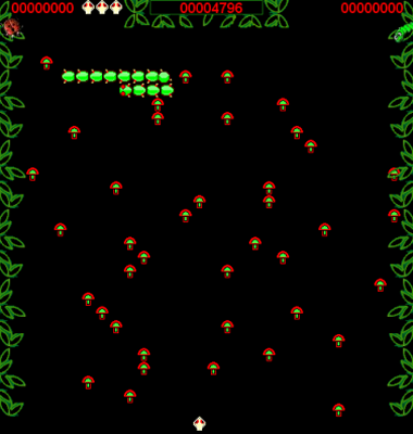 screen shot of Centipede