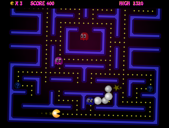 screen shot of Pacman The Ghosts Revenge