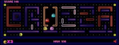 screen shot of mini Pacman